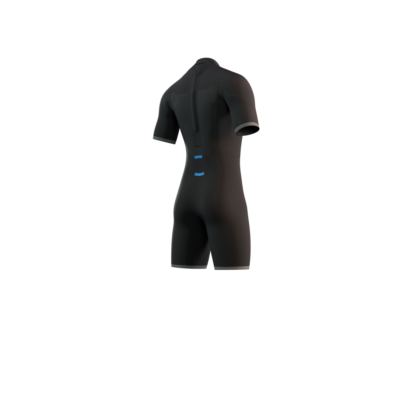 Mystic Brand Shorty 3/2mm Bzip Flatlock - Short Arm / Back-zip