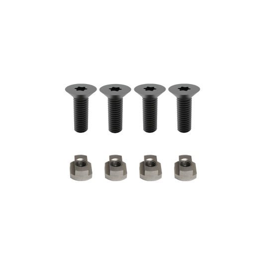 North Dropbox Screw Pack - Foil Bolt & Nuts - 25mm