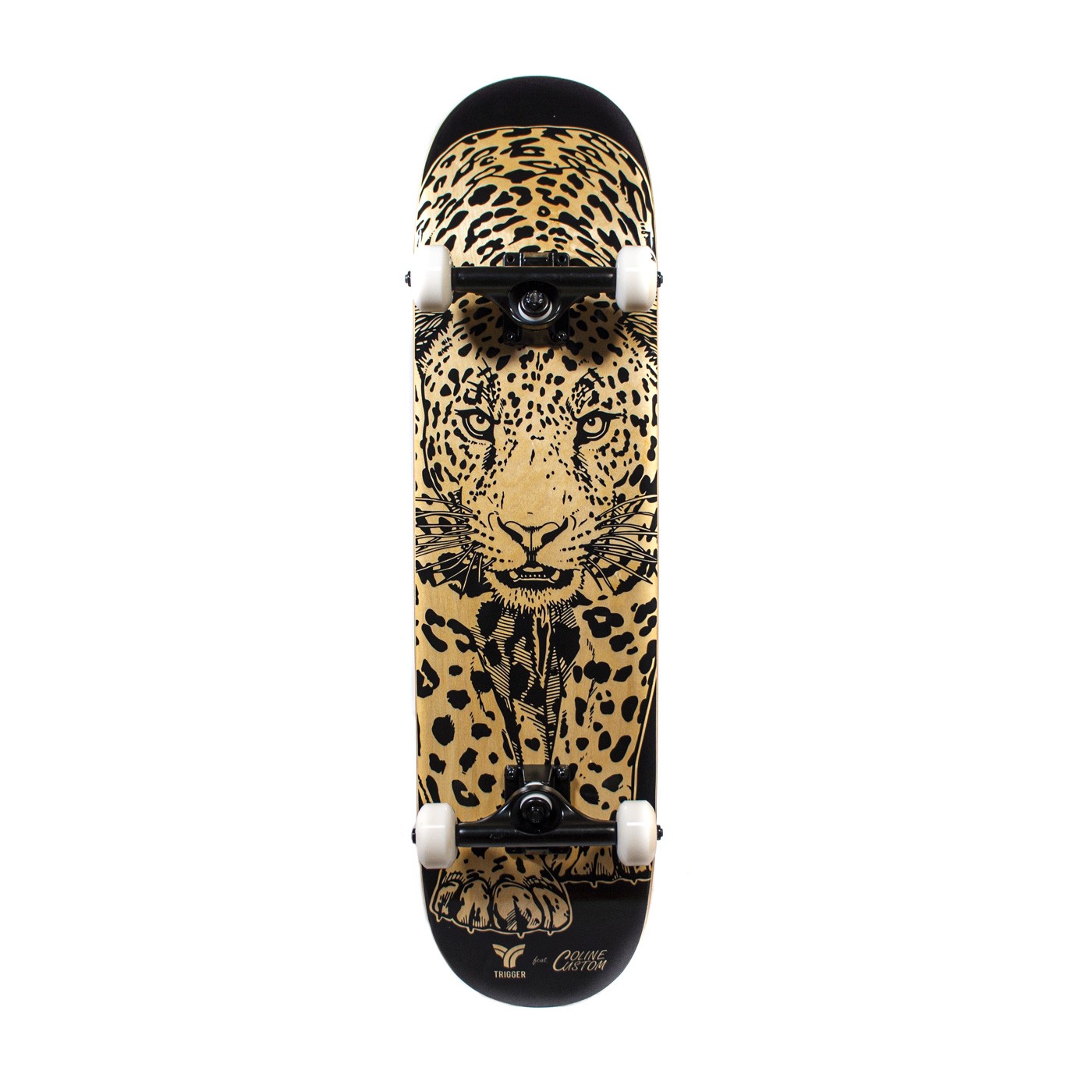 Trigger Cheetah 8" Complete Skateboard