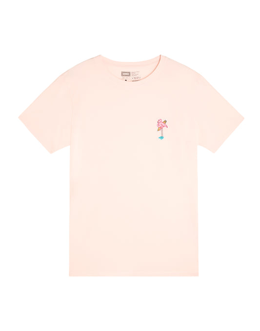 Pullin MEN'S T-SHIRT PATCHFLAMINGOROSE - Tees