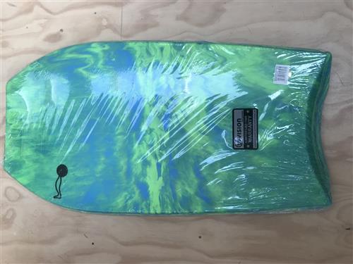 Vision Supra 39 - Adult Resin Green/Warm Red - Bodyboards