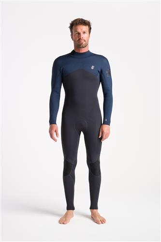 C-Skins Session 4/3 Mens Gbs Back Zip Steamer - Fullsuit / Back-zip