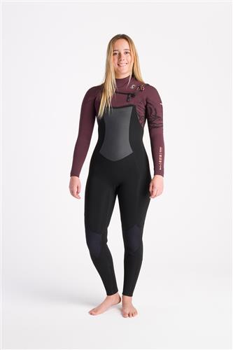 C-Skins Nuwave Rewired 5/4 Womens Gbs Chest Zip Steamer - Fullsuits