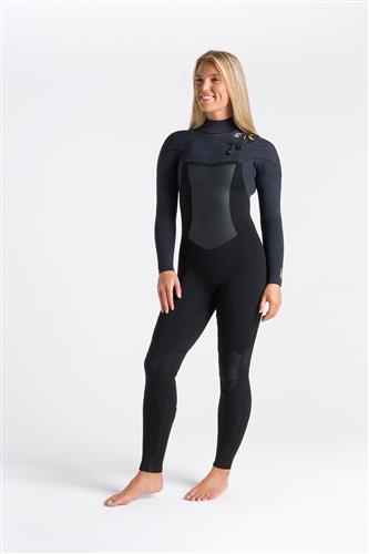 C-Skins Rewired 4/3 Womens Gbs Chest Zip Steamer - Fullsuit / Front-zip
