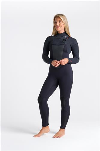 C-Skins Rewired 5/4 Womens Gbs Chest Zip Steamer - Fullsuit / Front-zip