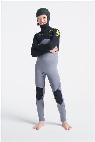 C-Skins Session 5/4 Junior Gbs Hooded Steamer - Hooded Fullsuits