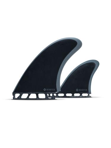 Devoted Csf Single Tab Twin+1 Fibreglass Fin Set - Futures/2+1