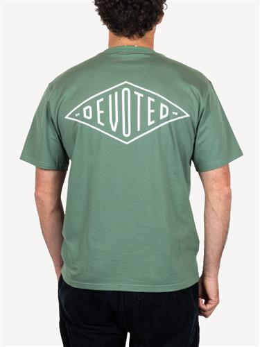 Devoted Printed Diamond Tee 200Gr - Tees