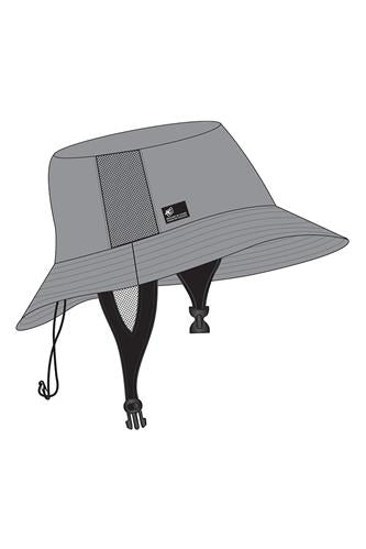 Creatures of Leisure Surf Bucket Hat S/MLt Grey - Bucket Hats