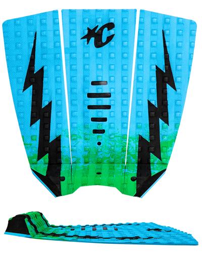 Creatures of Leisure Mick Eugene Fanning Lite: Green Fade Cyan Black - Tail Pads