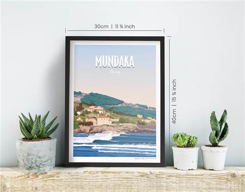 Awesome Maps Dream Spot Mundaka - Maps & posters