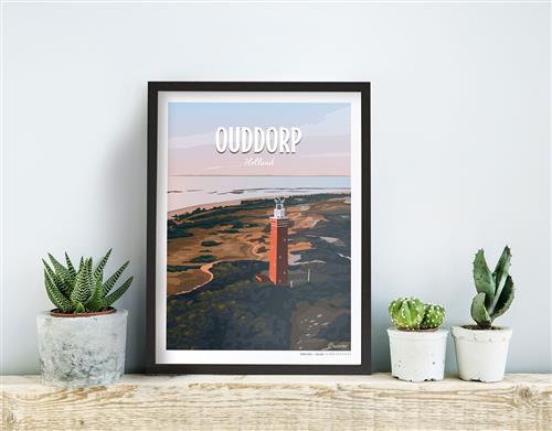 Awesome Maps Dream Spot Ouddorp Vuurtoren - Maps & posters