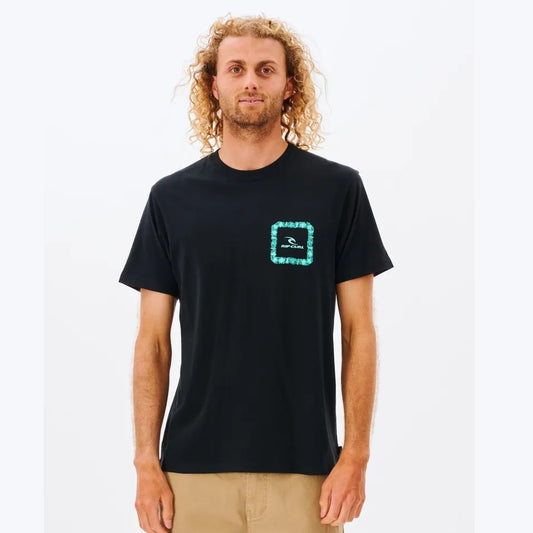 Rip Curl Medina Icon Tee Black 022Mte - Tees