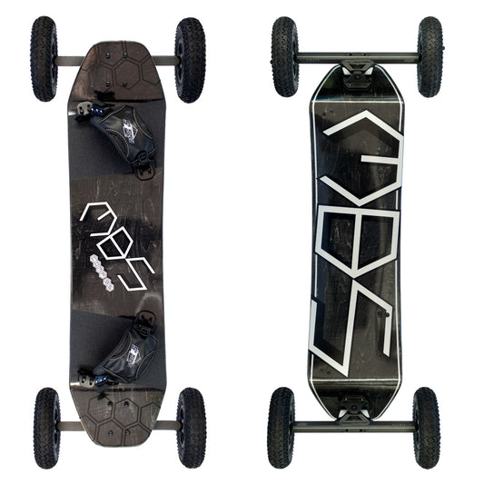 MBS Mountainboard 95 - Silver Hex - Mountainboards