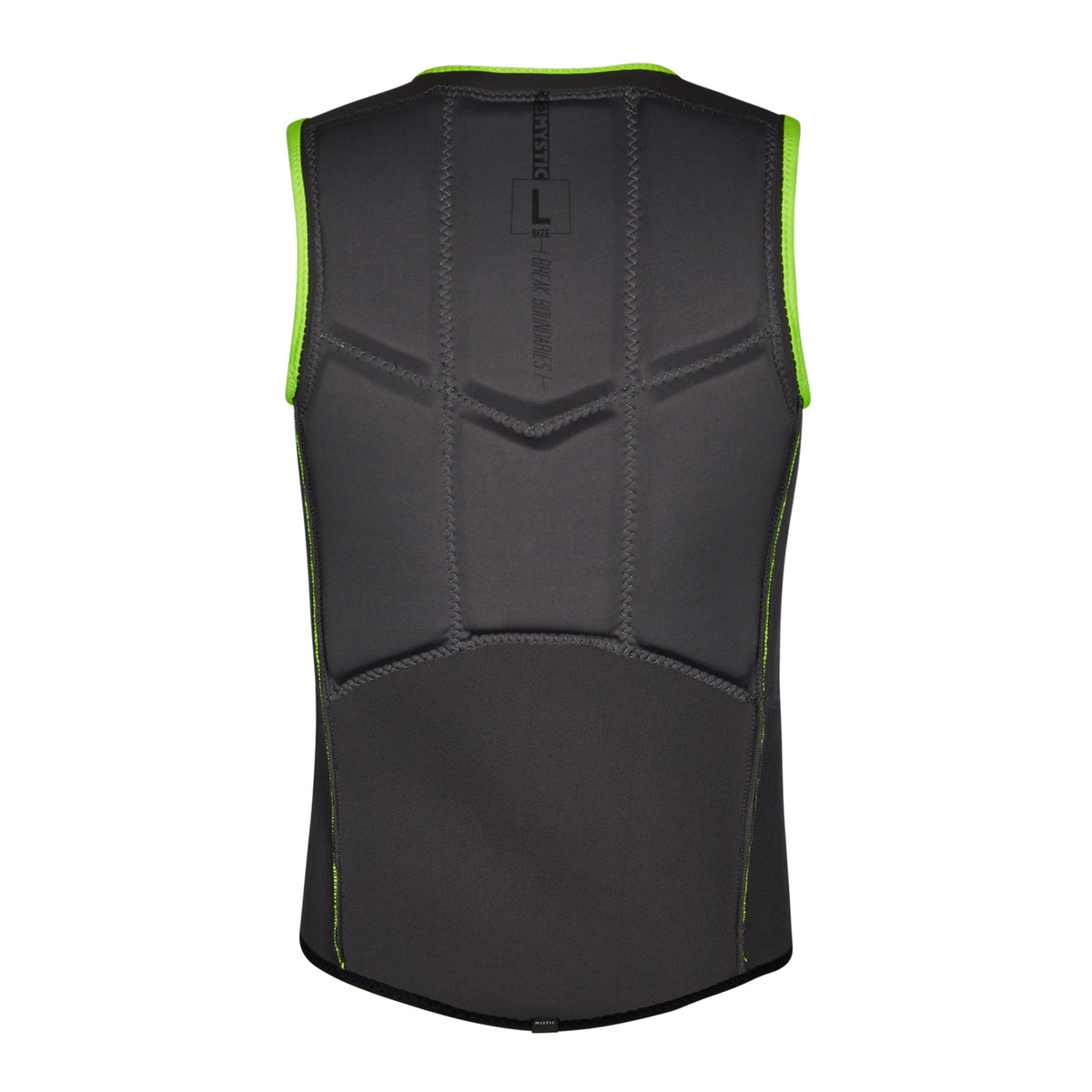 Mystic Star Impact Vest Fzip Kite Flash Yellow - Impact Kite Vests