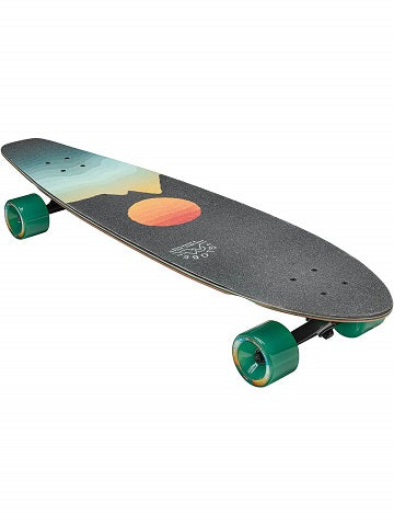 Globe Arcadia - 35.875" Black Maple/Chromeset 10525100-BLKMAPCHRM - Complete Longboard - Longboards