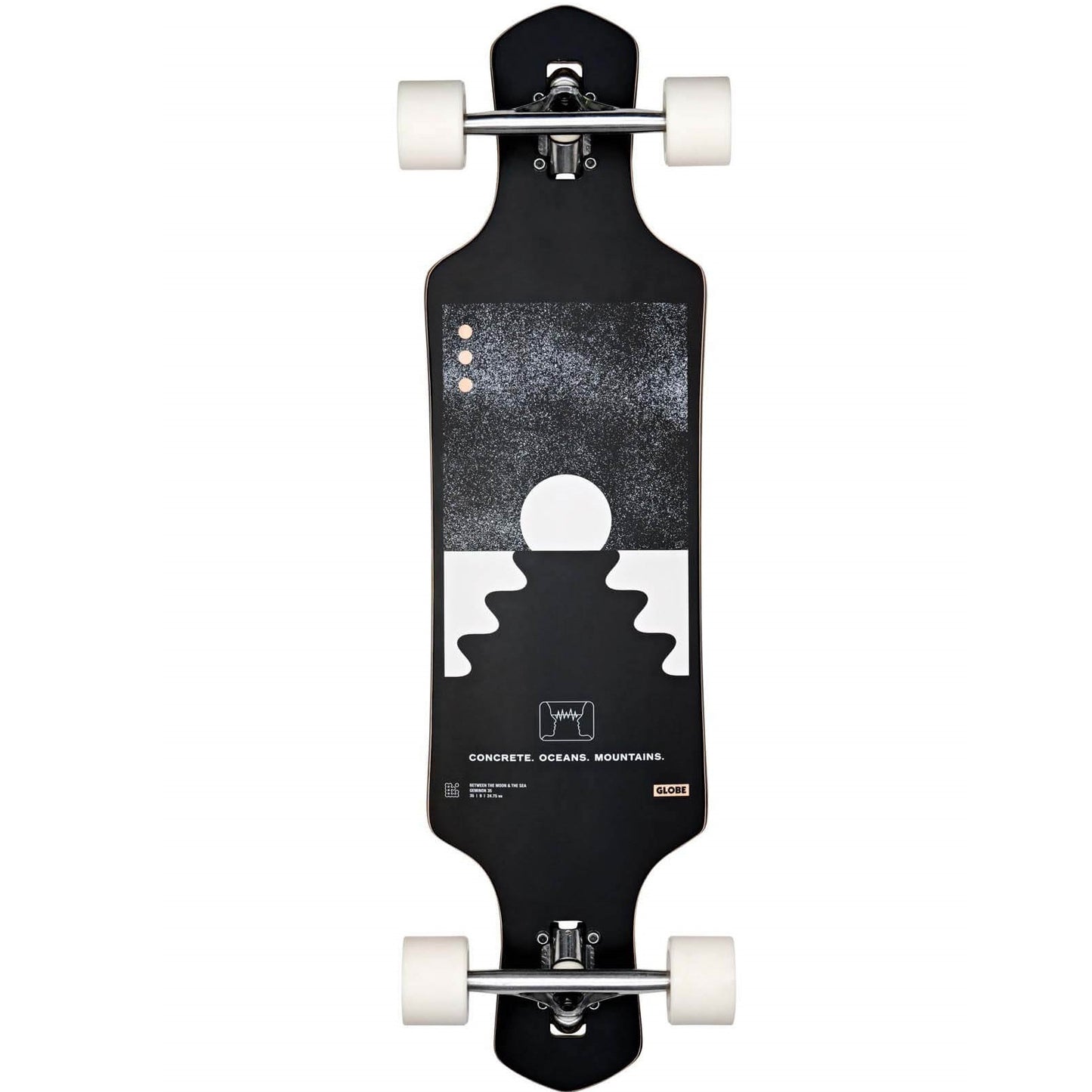 Globe Geminon - 35" Tidal Force/Black - #10525235-TIDFRBLK longboard - Complete - Longboards