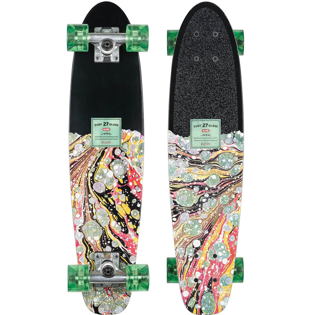 Globe Surf Glass 27 - BLAZE - 10525396-BLAZE - complete cruiser - Cruisers