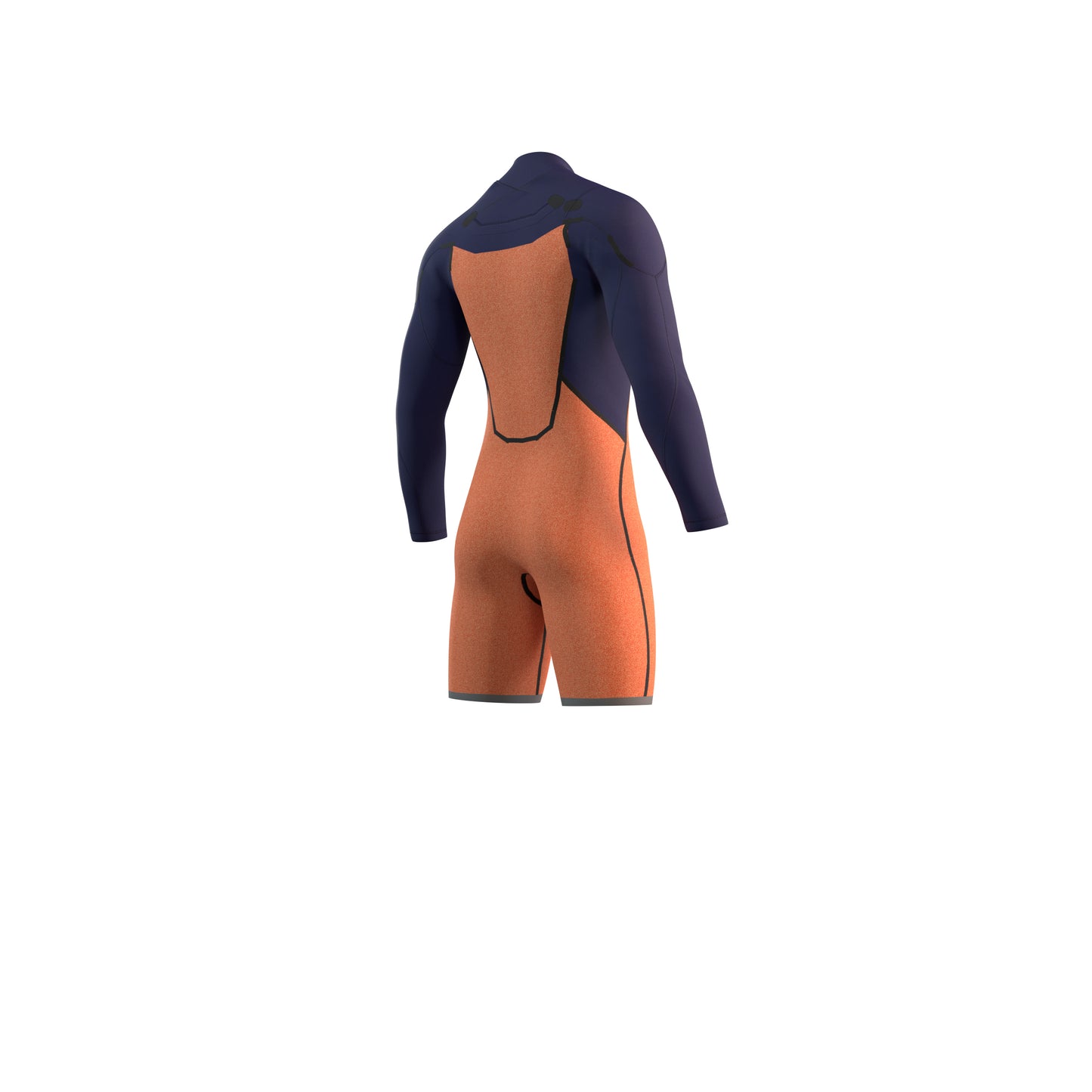 Mystic Marshall Longarm Shorty 3/2mm Fzip Merlot - Long Arm / Front-zip