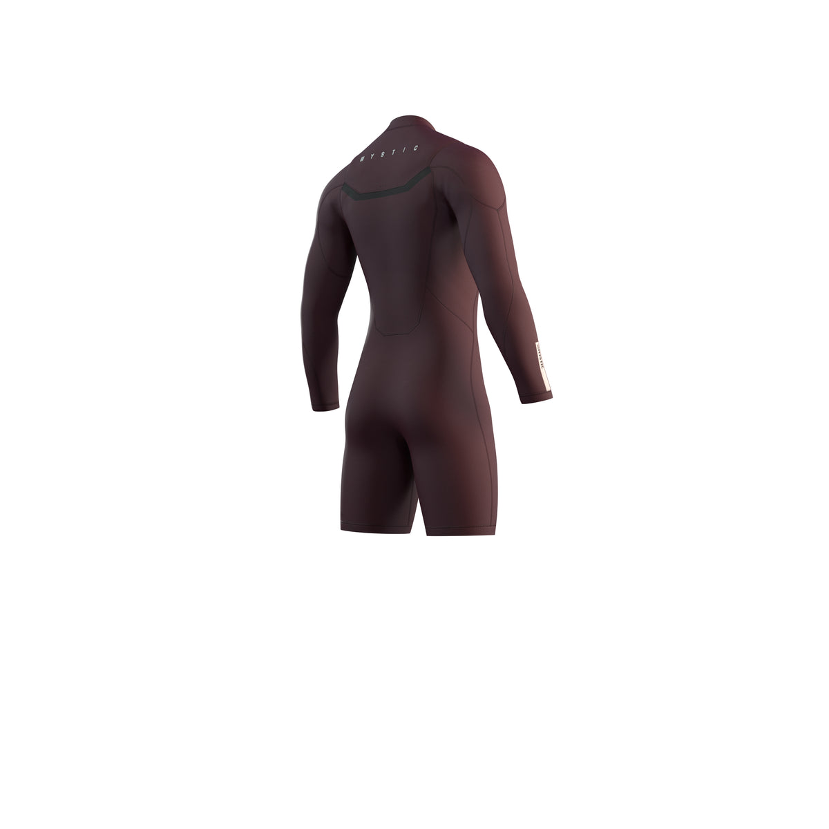 Mystic Marshall Longarm Shorty 3/2mm Fzip Merlot - Long Arm / Front-zip