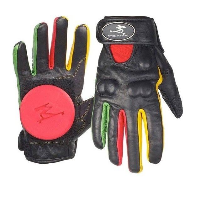 Timeship Ragdoll Glove Slide - Rasta - Slide Gloves