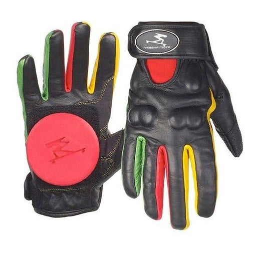 Timeship Ragdoll Glove Slide - Rasta - Slide Gloves