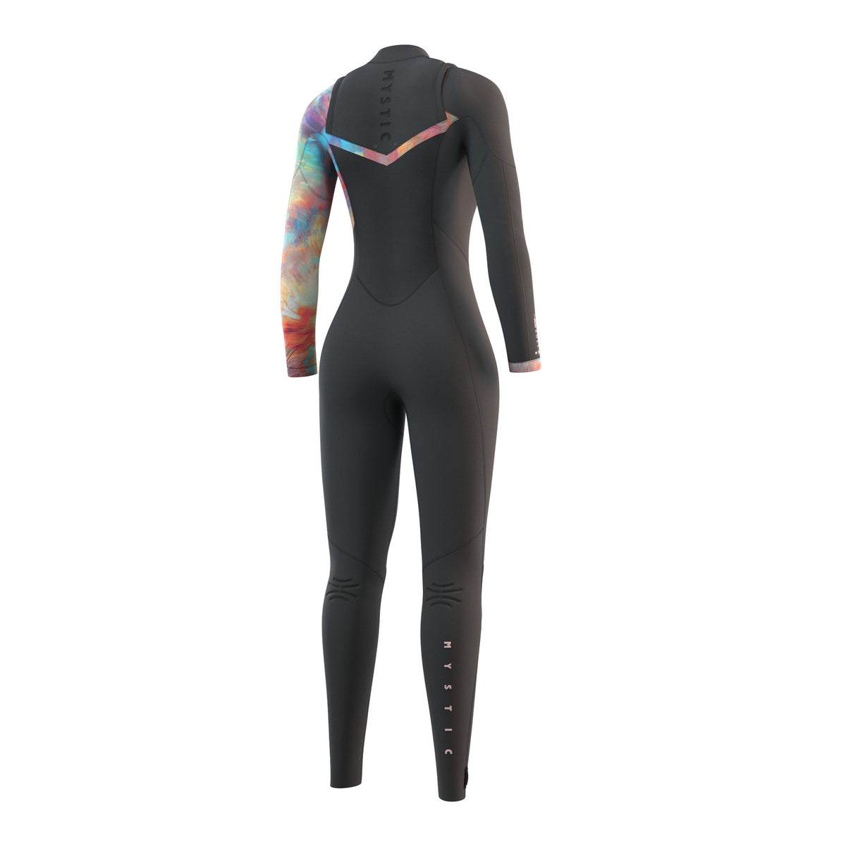 Mystic Jayde Fullsuit 3/2mm Double Fzip Women Dark Grey - Fullsuit / Double Front-zip