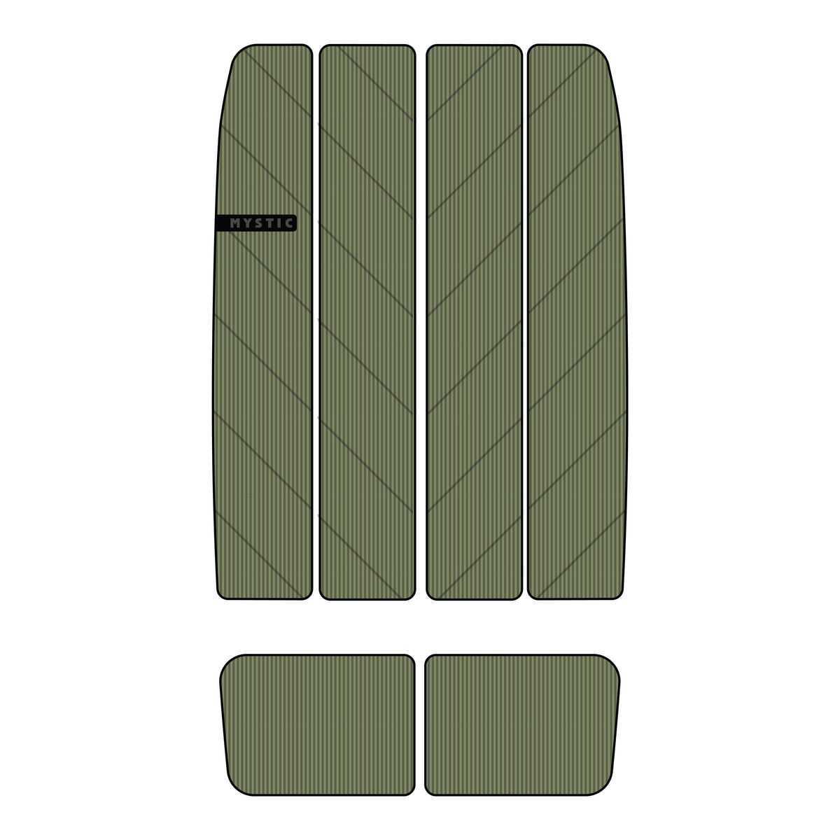 Mystic Ambush Mid + Front Deckpad - Deck Pads