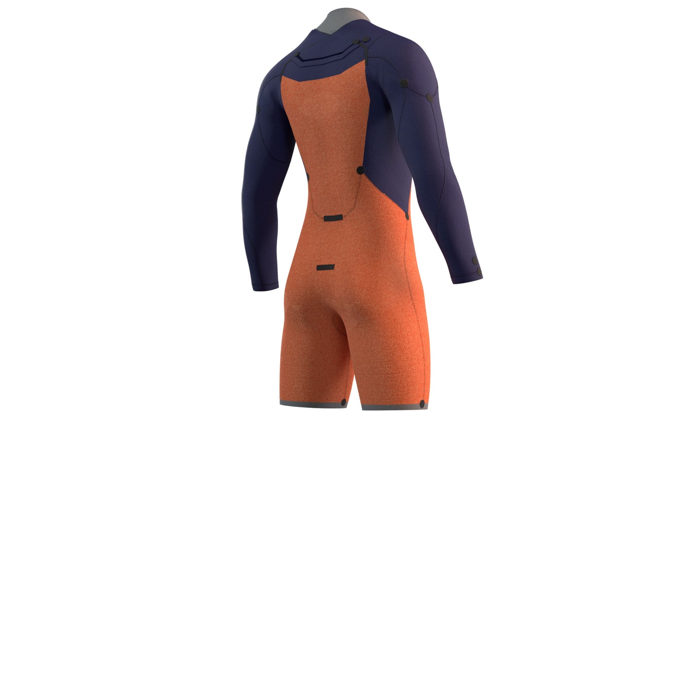 Mystic Marshall Longarm Shorty 3/2mm Fzip - Long Arm / Front-zip