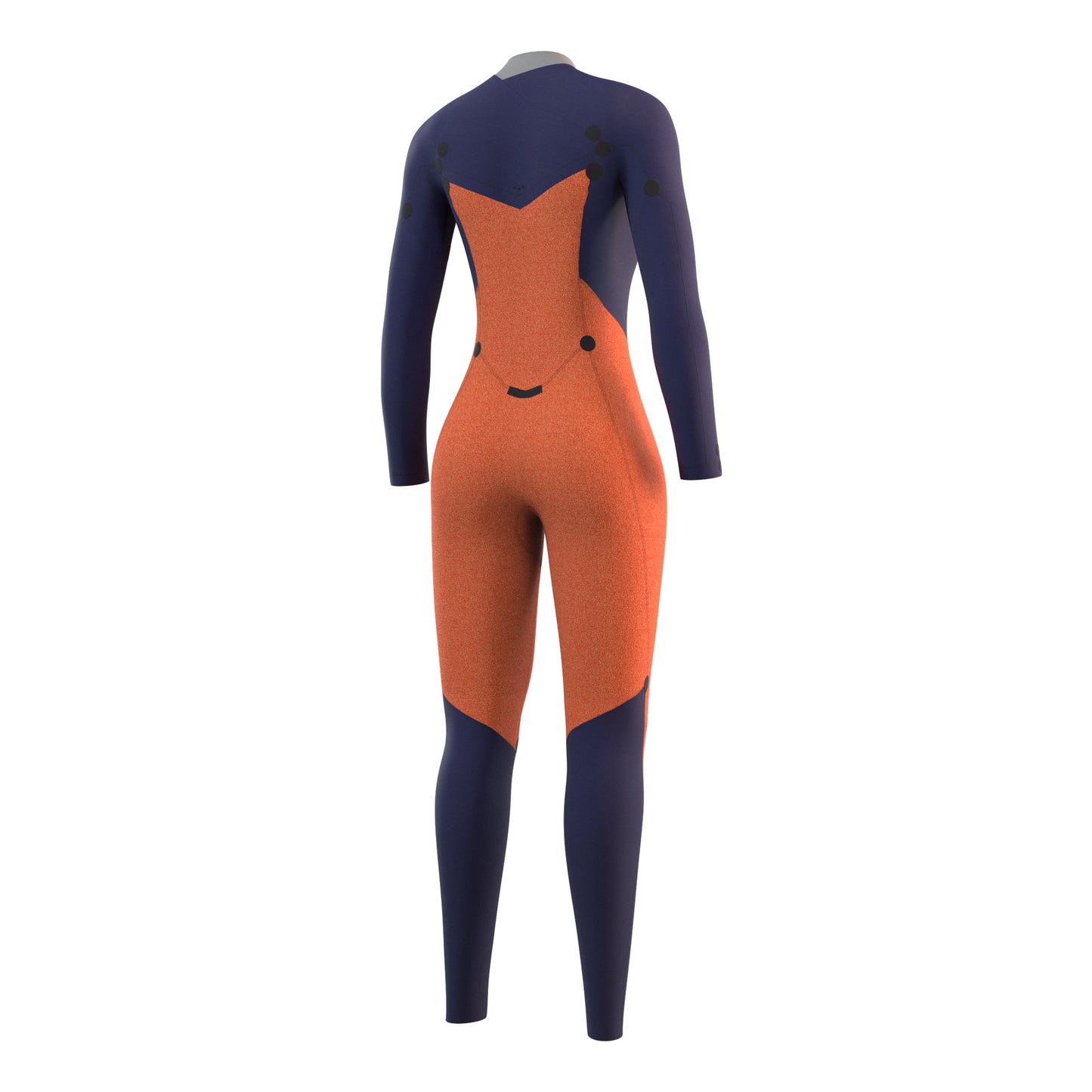 Mystic Dazzled Fullsuit 5/3mm Double Fzip Women - Night blue - Fullsuit / Double Front-zip