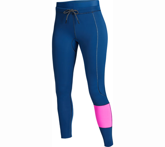 Mystic Lunar Neo Pants L/S 2/2mm Bzip Women Summer Blue - Pants