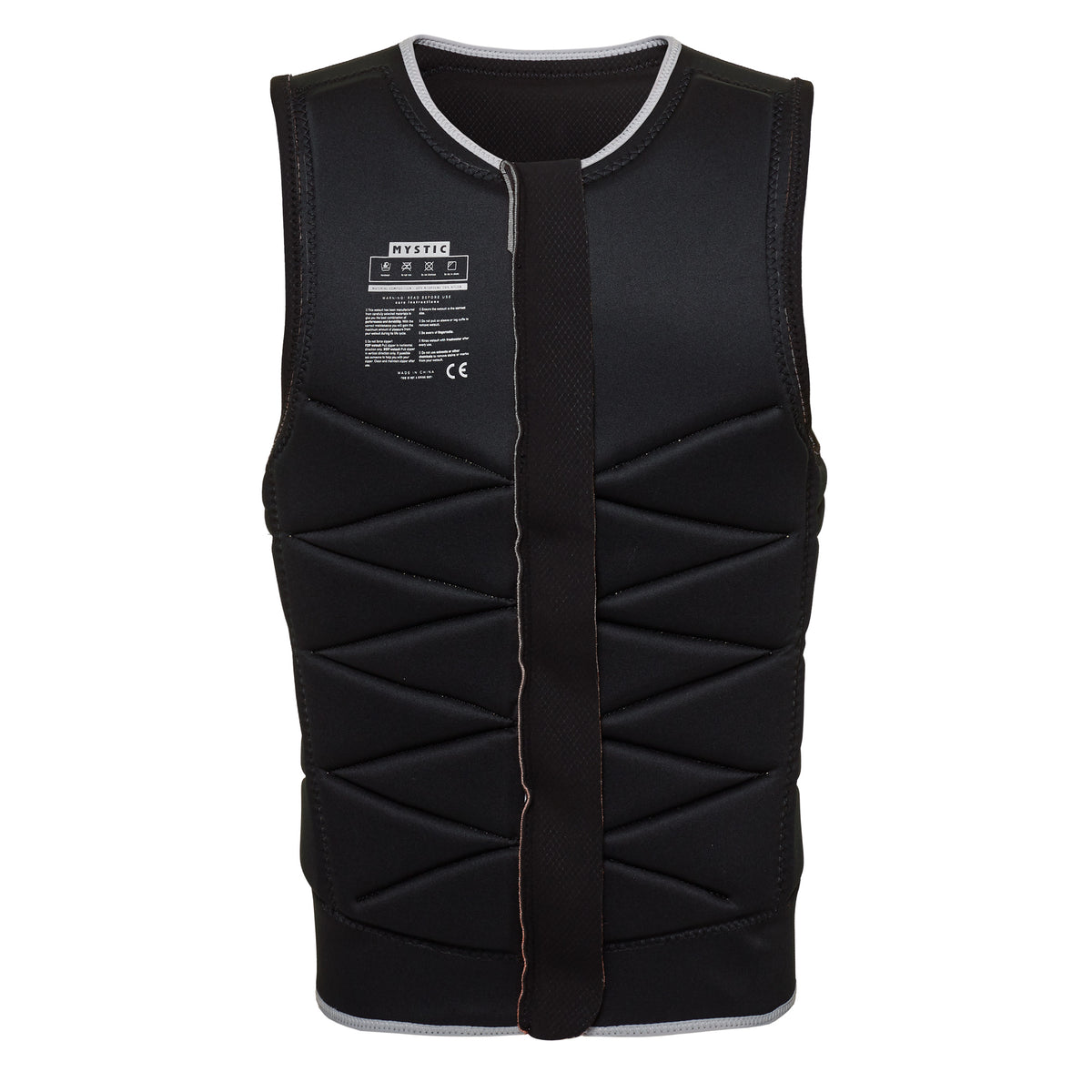 Mystic Outlaw Impact Vest Fzip Wake - Impact Wake Vests