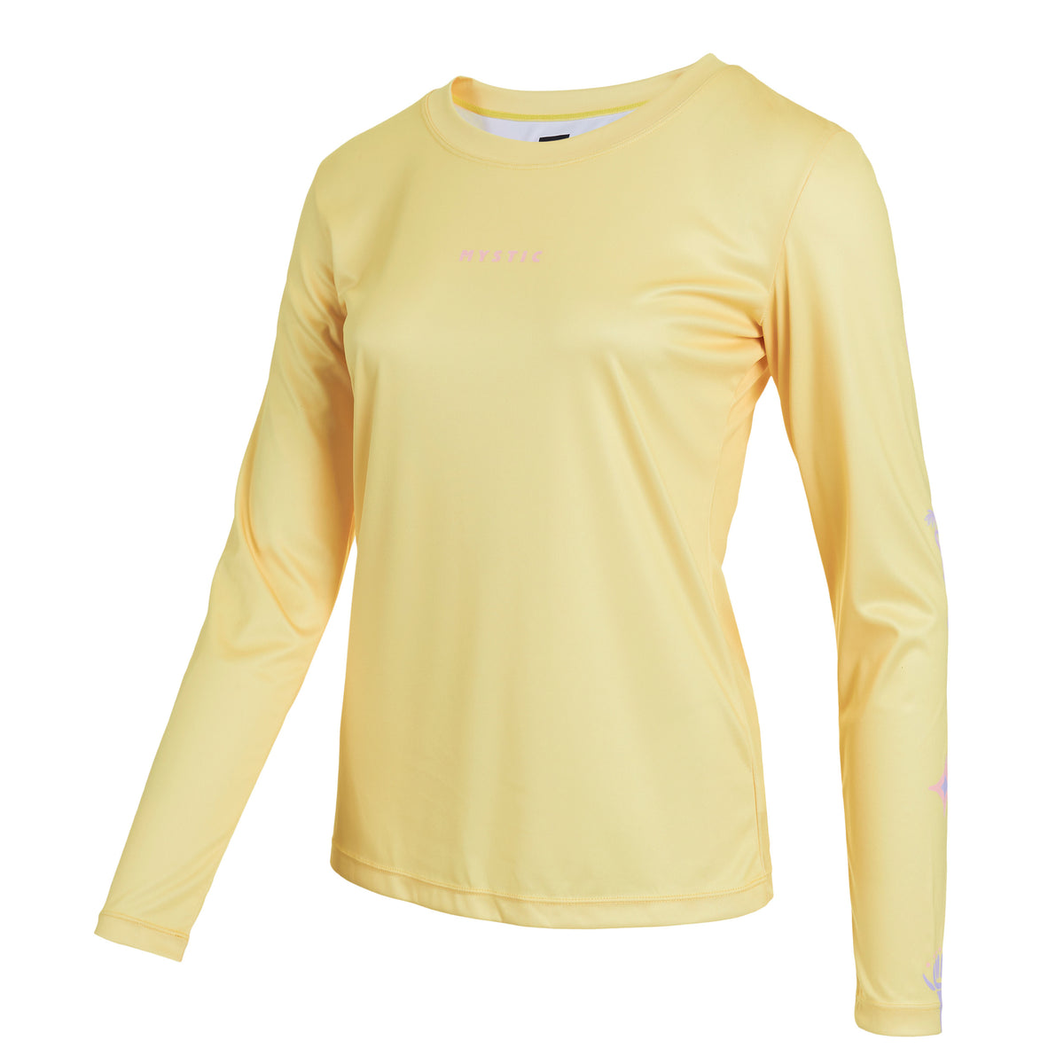 Mystic Paradise LS Quickdry Women Pastel Yellow - L/S Vests