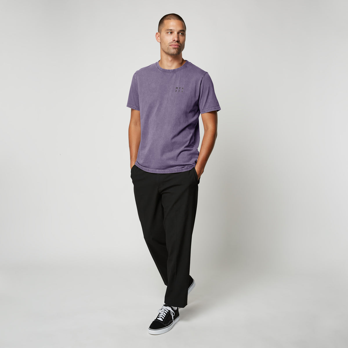 Mystic The Mirror GMT Dye Tee Retro Lilac | 23 - Tees
