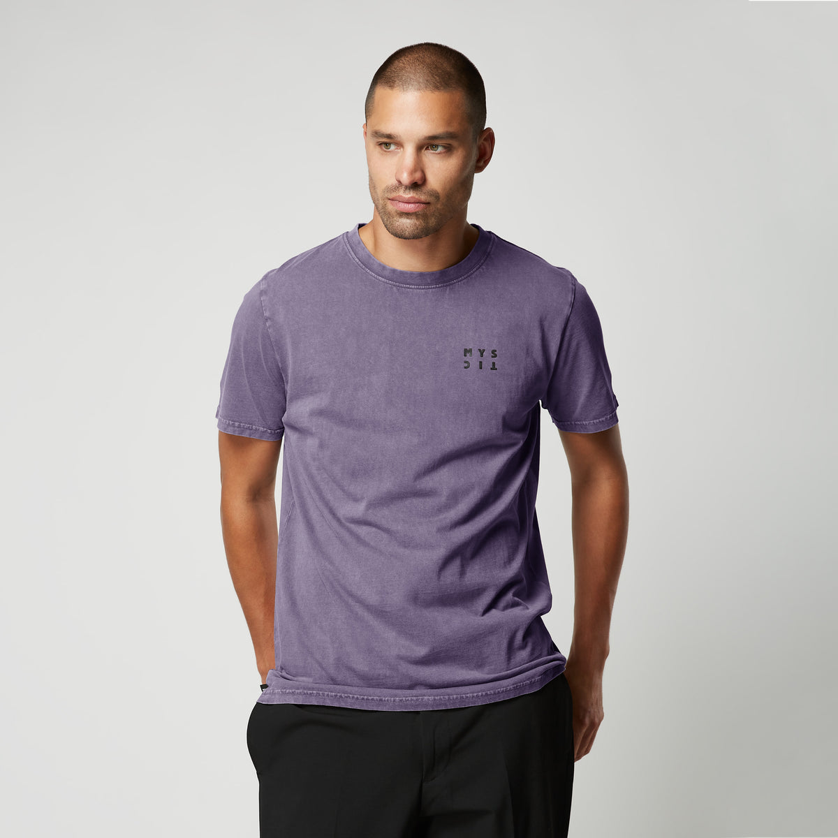 Mystic The Mirror GMT Dye Tee Retro Lilac | 23 - Tees