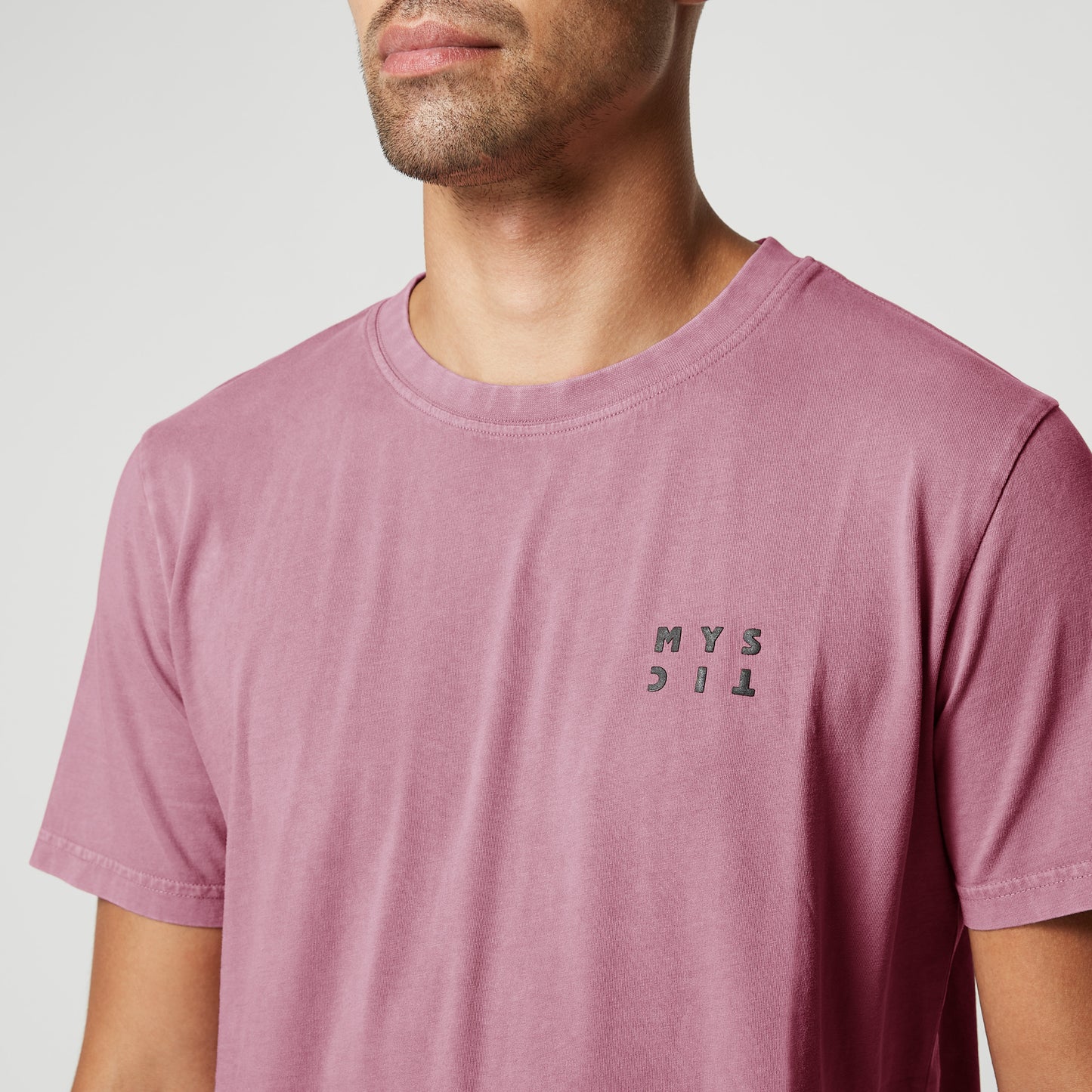 Mystic The Mirror GMT Dye Tee Dusty Pink | 23 - Tees