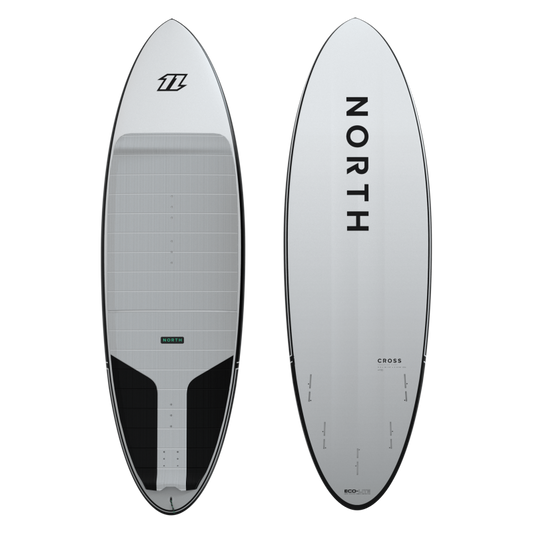 North Cross Surfboard White (w/o fins) | 23 - Waveboards