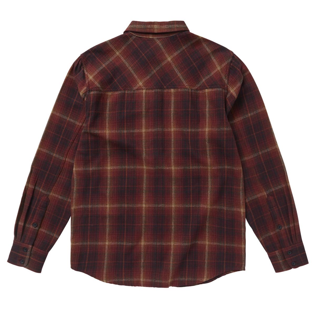 Mystic The Check Shirt Red - L/S Shirts