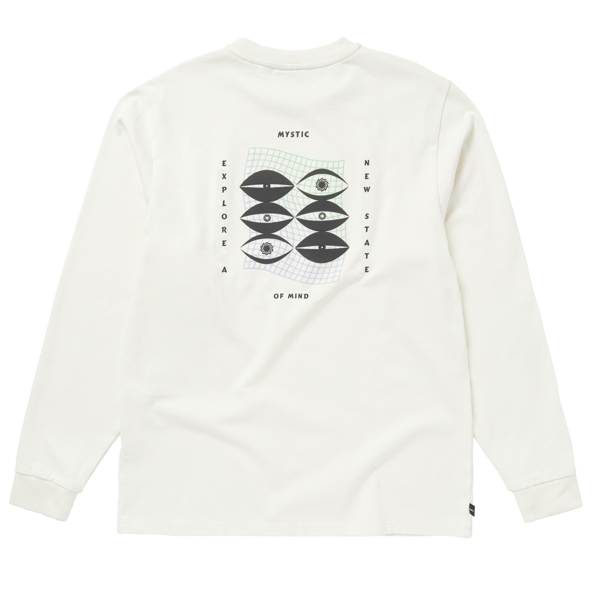 Mystic Tresspass L/S Tee Off White | 23 - Tees