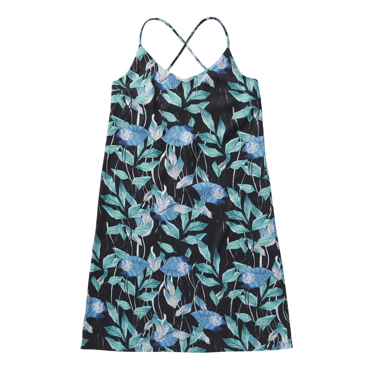 Mystic Lily Dress Turquoise - Dresses