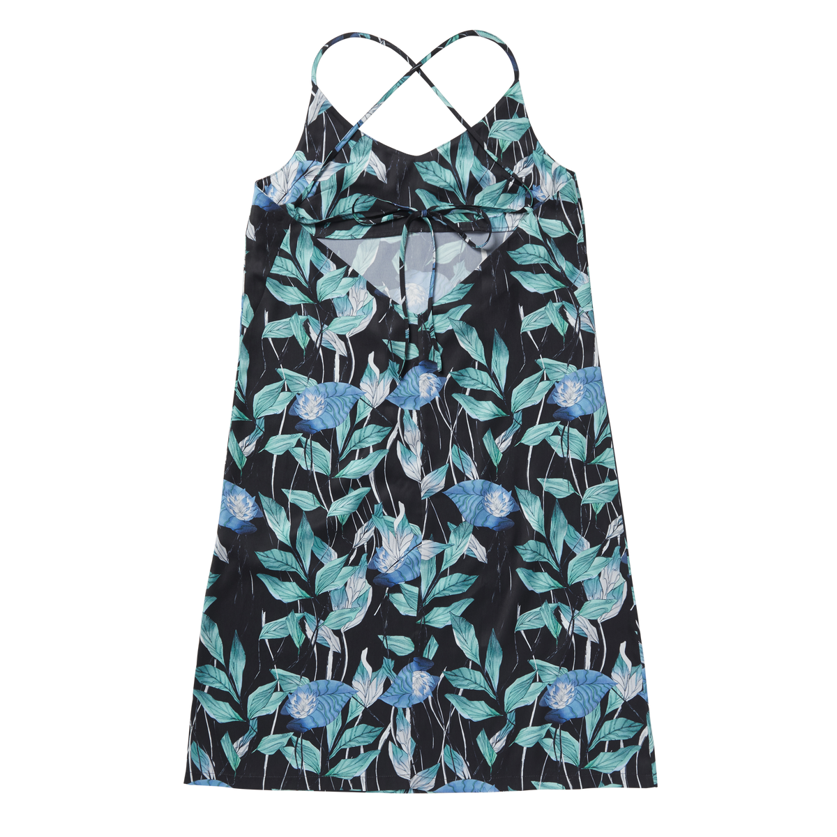 Mystic Lily Dress Turquoise - Dresses