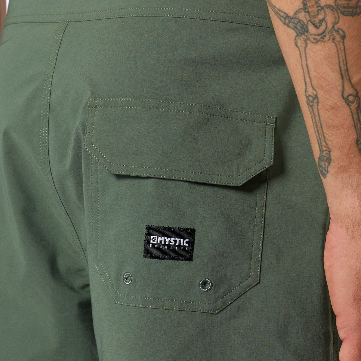 Mystic Brand Movement Boardshort Dark Olive | 23 - Boardshorts