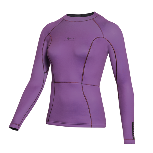 Mystic Lunar L/S Vest Neoprene 2mm Women Sunset Purple - Jackets