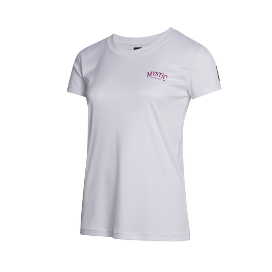 Mystic Jayde S/S Loose Quickdry White - S/S Vests