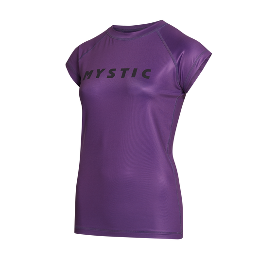 Mystic Star S/S Rashvest Women Sunset Purple - S/S Vests