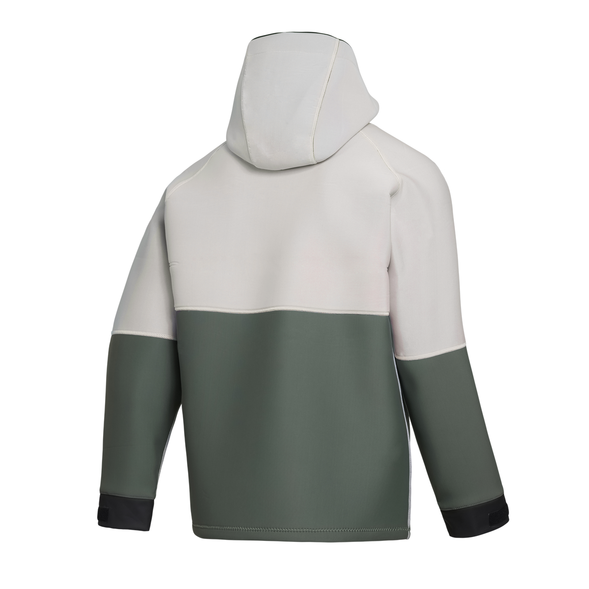 Mystic Fury Neoprene Hoodie 3/2mm Dark Olive - Hoodies