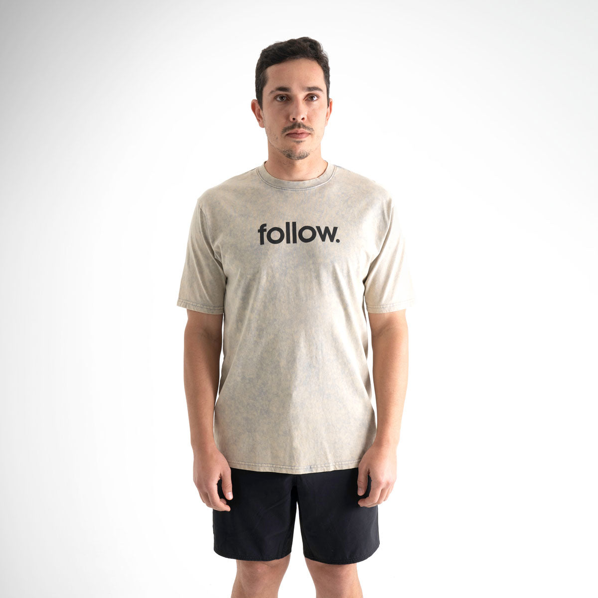 Follow Corp Acid Mens Tee - Grey | 22 - Tees