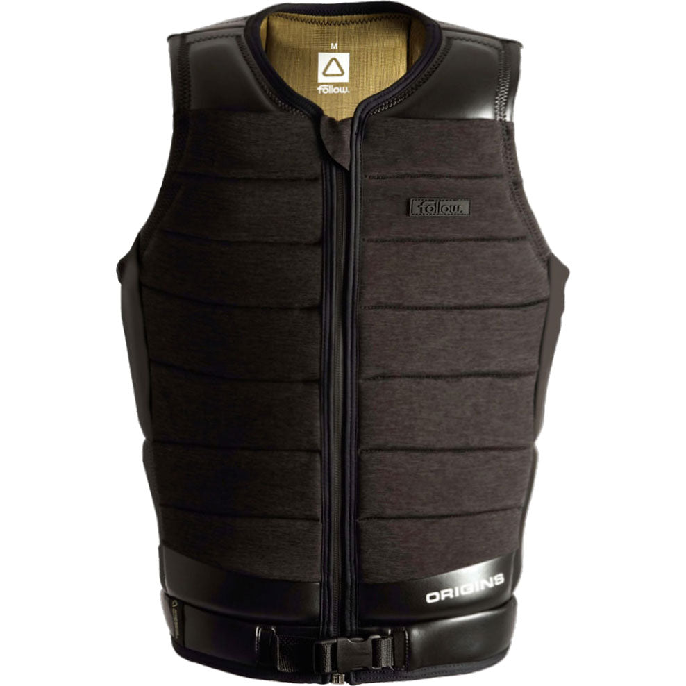 Follow Origin(S) Pro Mens Jacket - Black - Impact Ski Vests
