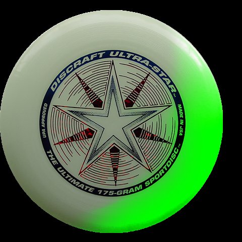 Discraft Flying disc Frisbee Ultimate night glow 175gr - Frisbees