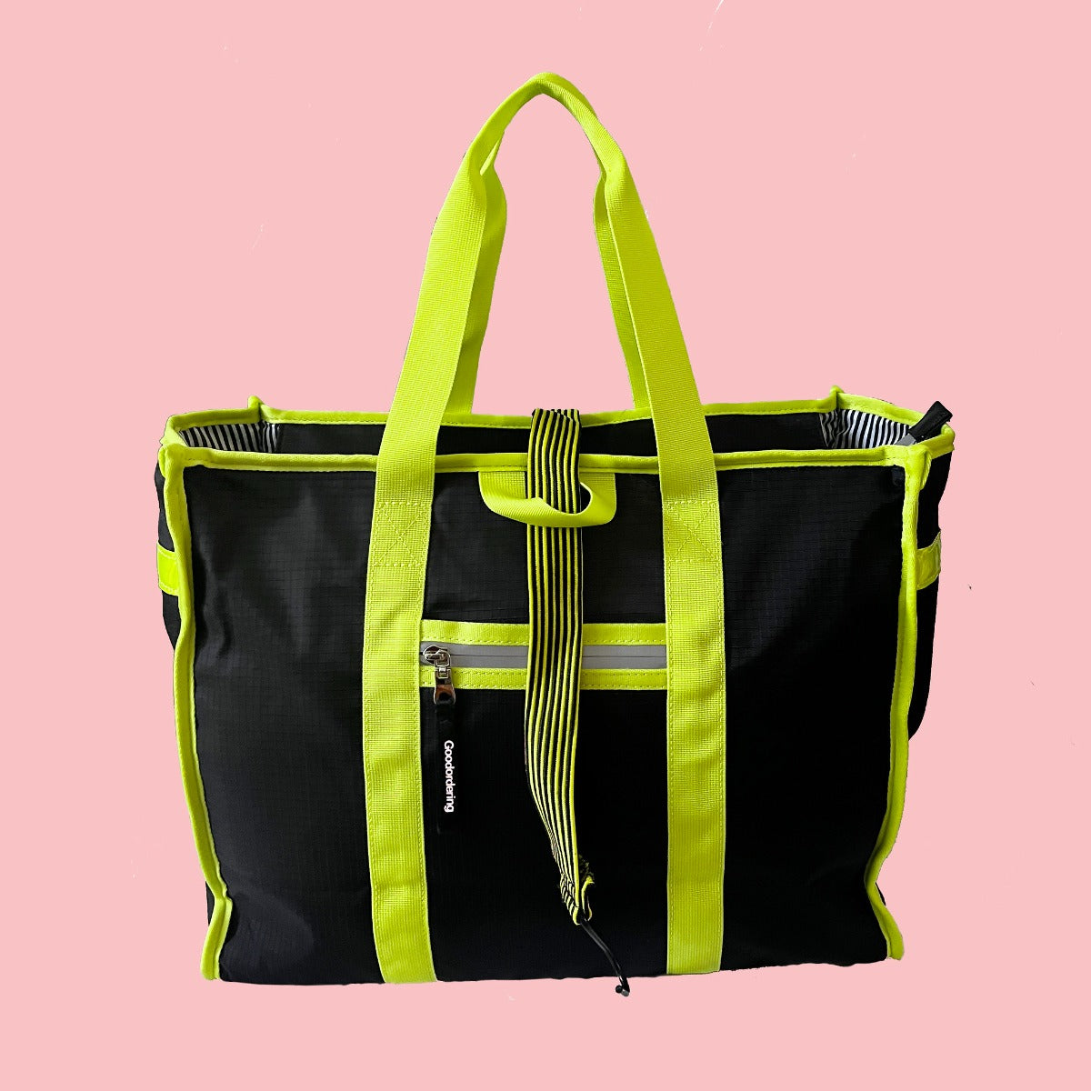 Goodordering Tote Bag Neon Black - Bags